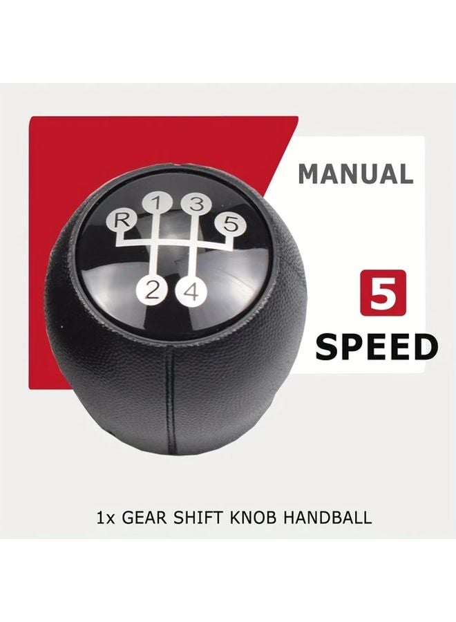 Opel Meriva A 2003 2010 Manual Gear Shift Knob Lever Assembly Black Trimmed Head - Image 5